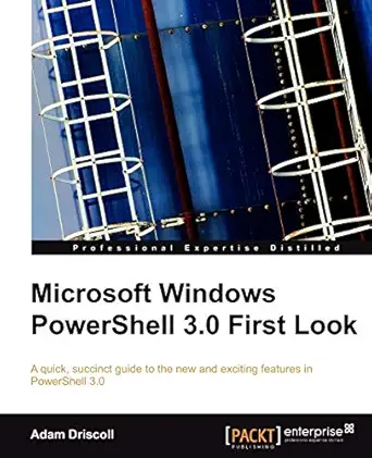 Microsoft Windows PowerShell 3.0 Firstlook-Wow! eBook