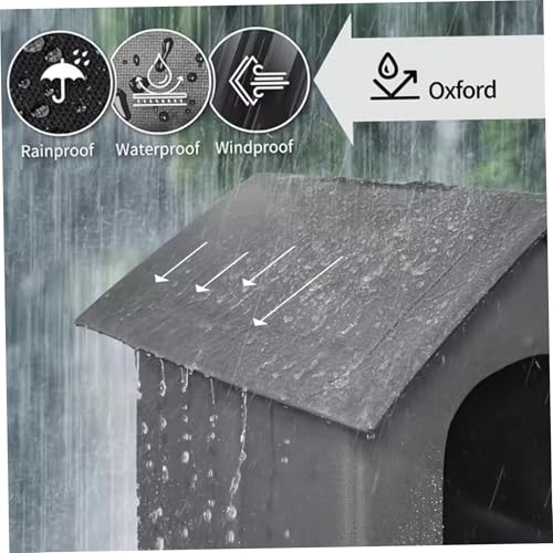 Maison d'extérieur pour chat isolée avec feuille d'aluminium - 5