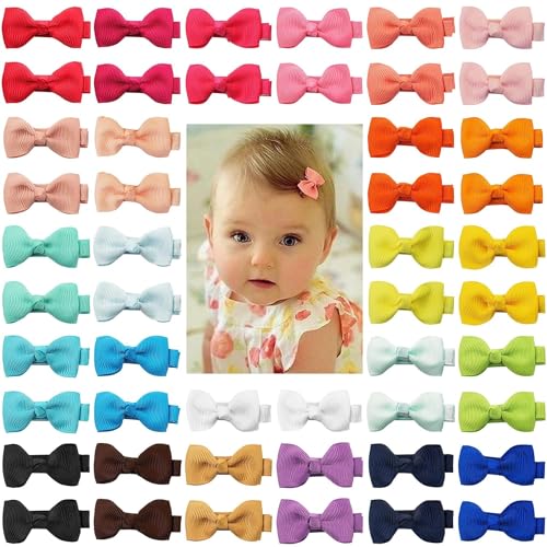 CÉLLOT Baby Hair Clips 50PCS Baby Girls Fully Lined 2' Baby...