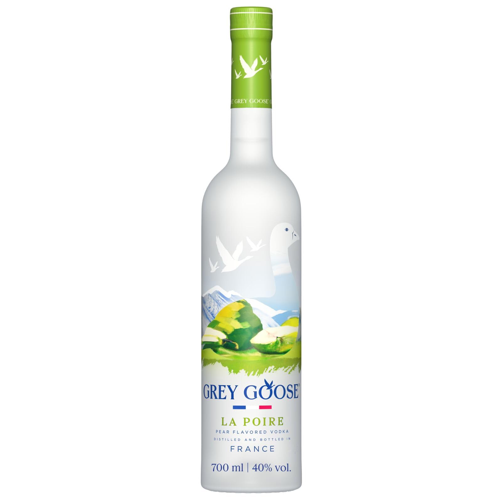 GREY GOOSE La Poire, Premium Pear Flavoured French Vodka, 40% ABV, 70cl / 700ml, Made with Grey Goose Vodka with Infused and Distilled Pears from Anjou