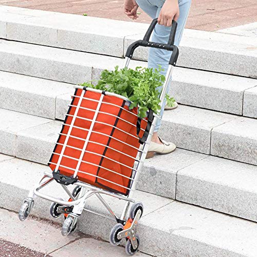 Acyon Einkaufstrolley 8 Räder Treppensteiger Einkaufswagen Einkaufs Trolley Treppensteig mit drehbaren Rollen und… – Bild 6