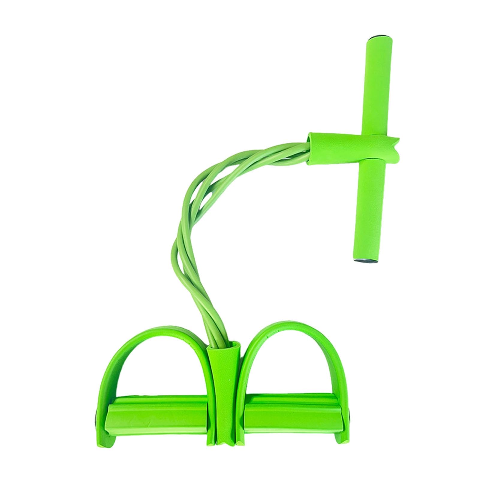 matumou 4/6-Tube Pedal Puller Resistance Band with Handle Multifunction Elastic Yoga Sit-up Pull Rope Men Women Pedal Tensioner Exerciser