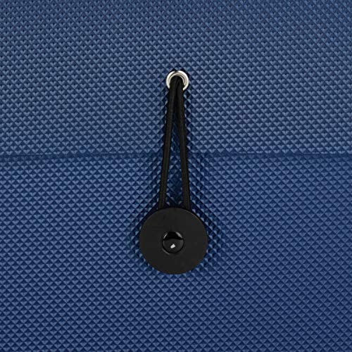 Smead Step Index Poly Organizer, 12 Pockets, Flap And Cord Closure, Letter Size, Navy Blue (70902) #TOP3