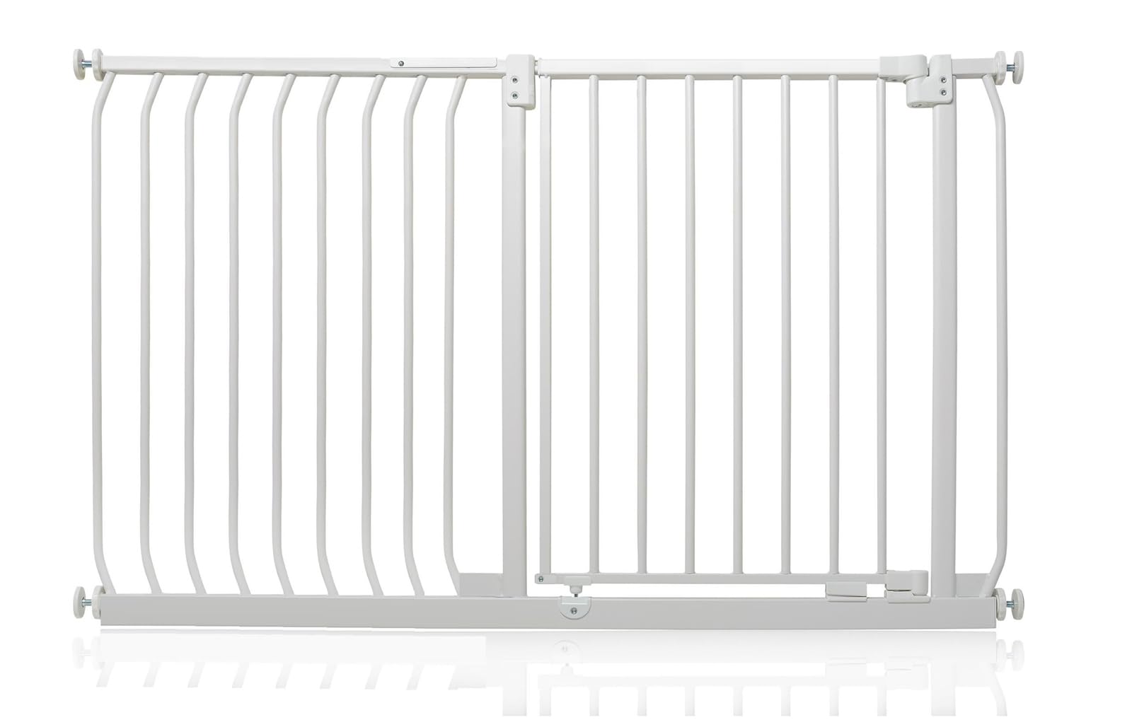 Safetots Elite Pressure Narrow Safety Gate, 65.5cm - 74.5cm, Matt White, Narrow Pressure Fit Stair Gate, Baby Gate for Doors Hallways and Spaces, Safety Barrier, Easy Installation — view 27