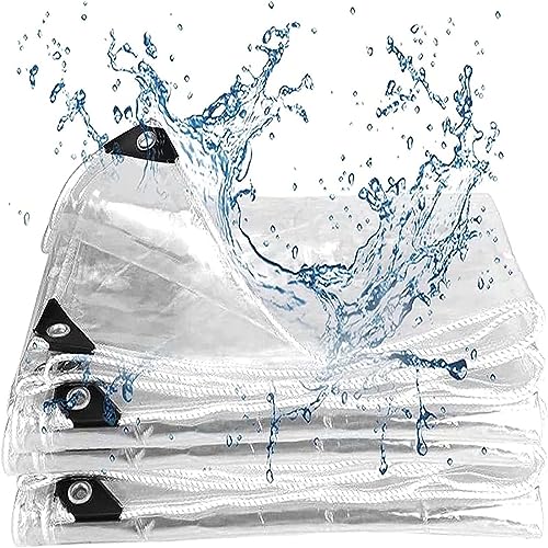 Telone Impermeabile per Esterno Trasparente 2x8m