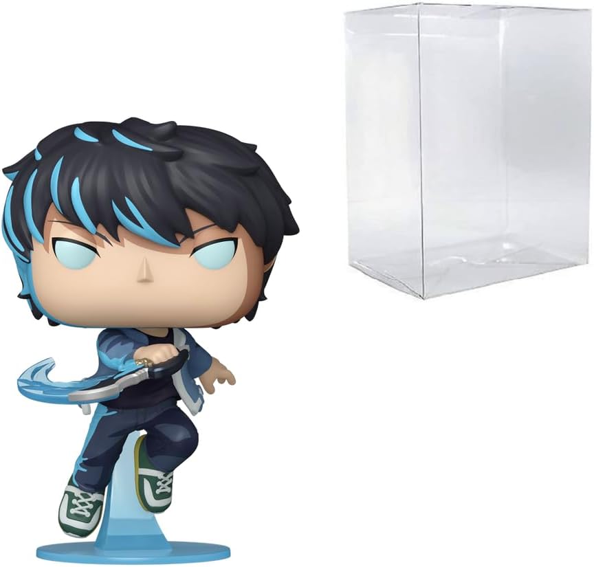 POP! Animation: Solo Leveling - Sung Jinwoo Chase #1982 Bundled with Compatible Box Protector Case