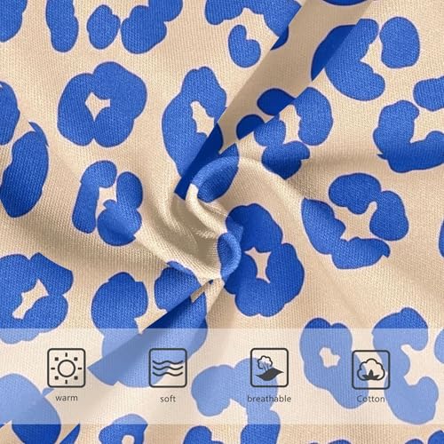 Girls Underwear Toddlers 2t Cotton Panties for Girl Cartoon Underpants Briefs Blue Leopard Spots Beige3