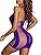 Avidlove Womens Lingerie Fishnet Dress Mesh Badydoll Fishnet Bodysuit See Through Chemise