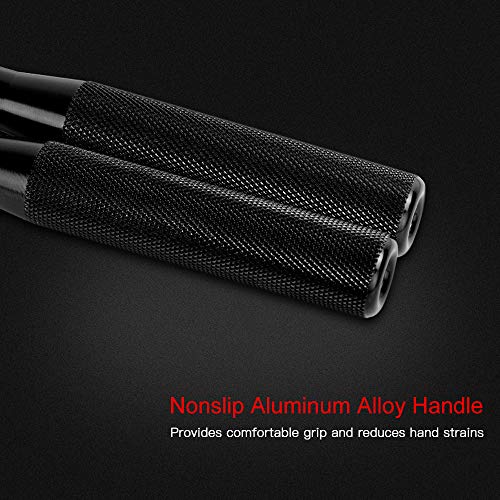 DECDEAL 10 pés de velocidade ajustável pular corda rolamento de esferas antiderrapante pular corda p