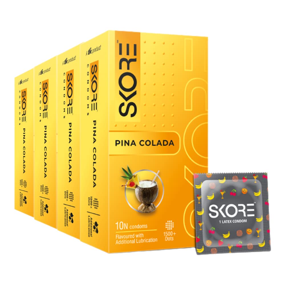 Skore Pina Colada Condom (Set of 4, 40S)-image-39