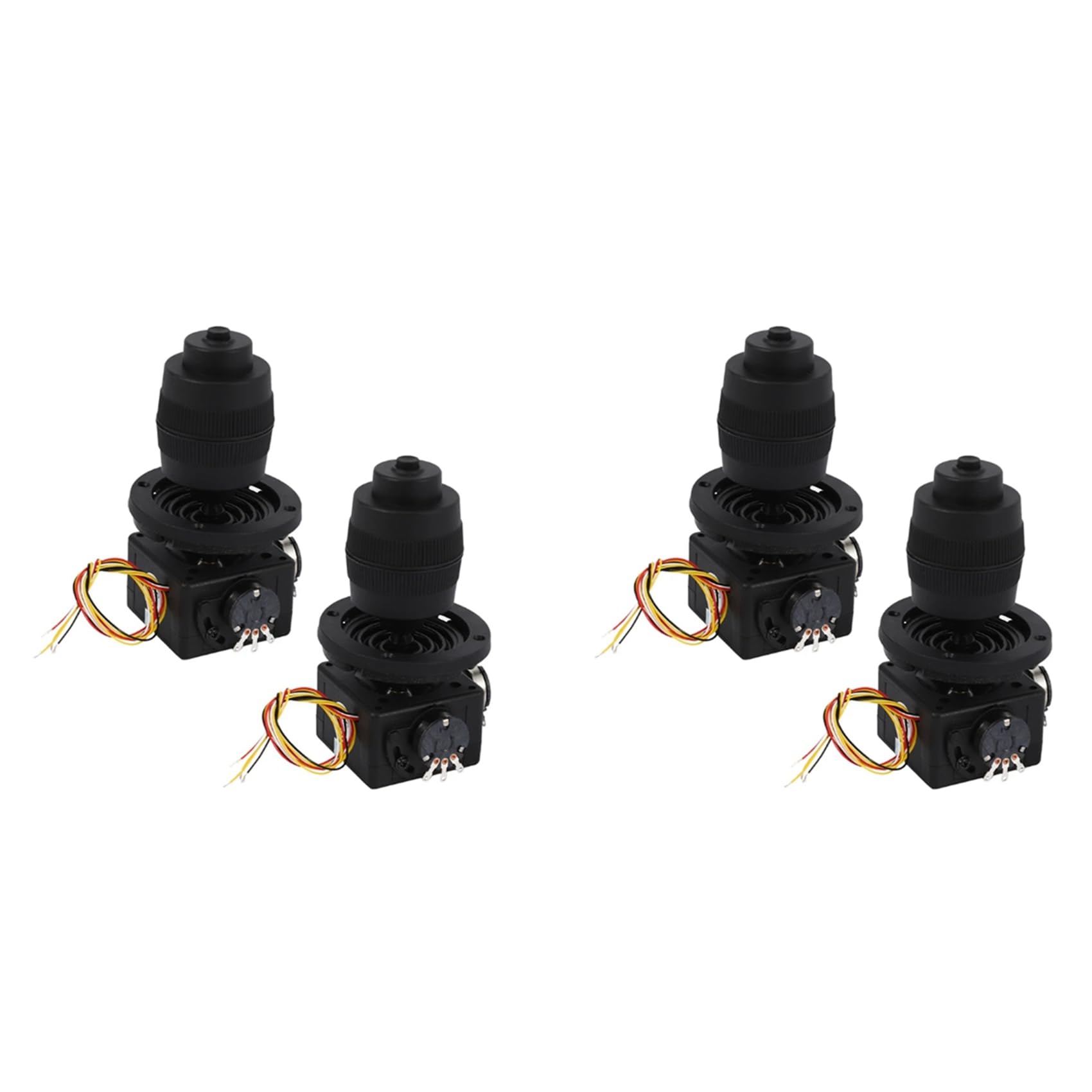 Jnchdghwa As Shown 4 X Electronic 4- Joystick Potentiometer Button For -D400b- 10K 4D Controller With Wire For Industrial