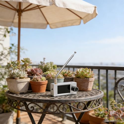 Radio portátil SI4732 con pantalla de 1.9 pulgadas miniatura 2