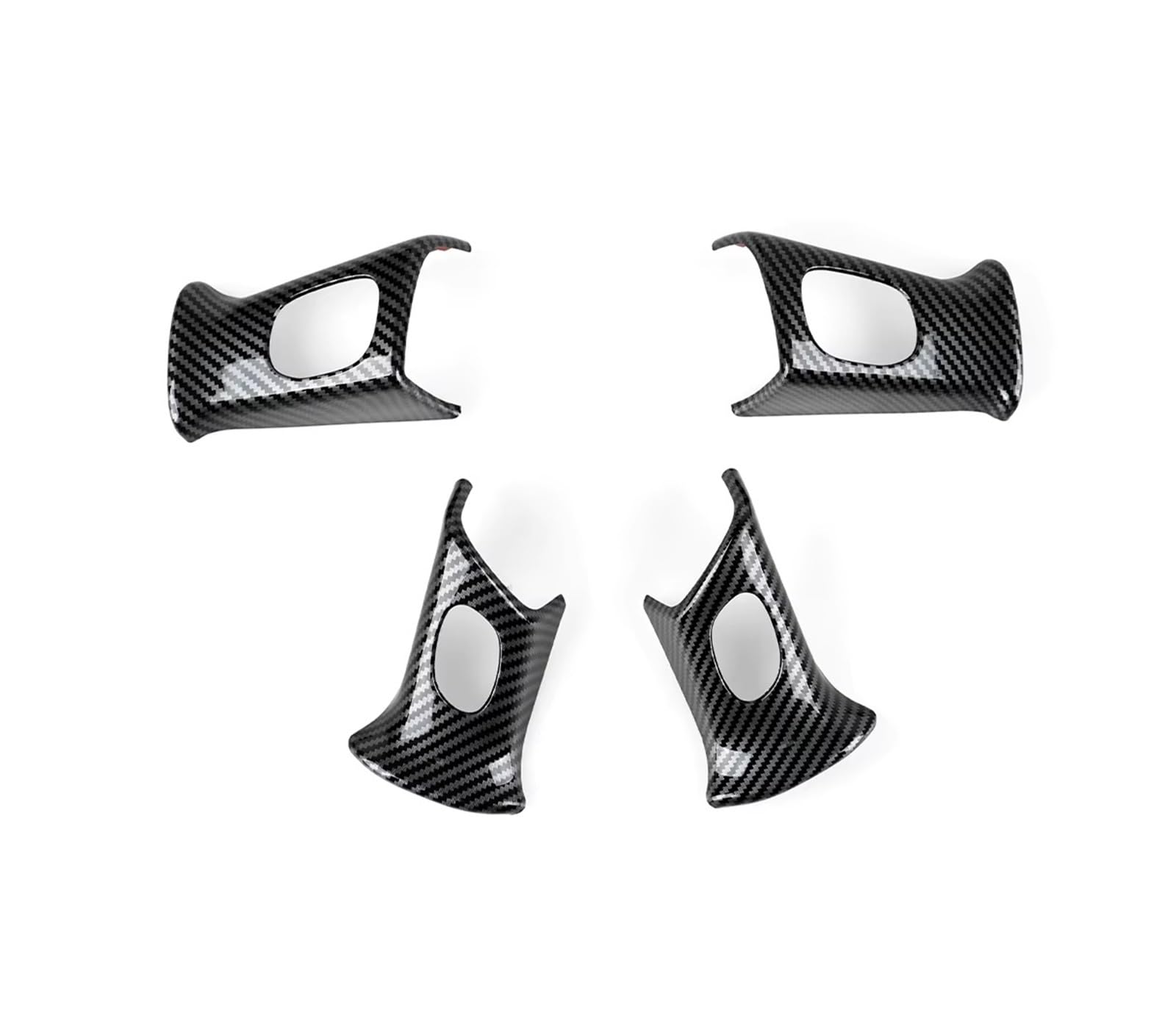 Stickers Inner Steering Wheel Panel Cover Interior Stickers for GMC for Envoy for Savana for Sierra for Yukon XL 2003-2009 Interior Trim(A)
