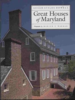 Hardcover Great Houses of Maryland Book