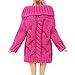 BJDBUS Winter Turtleneck Sweater Clothes for 11.5 inch Girl Doll Accessories (Rose)