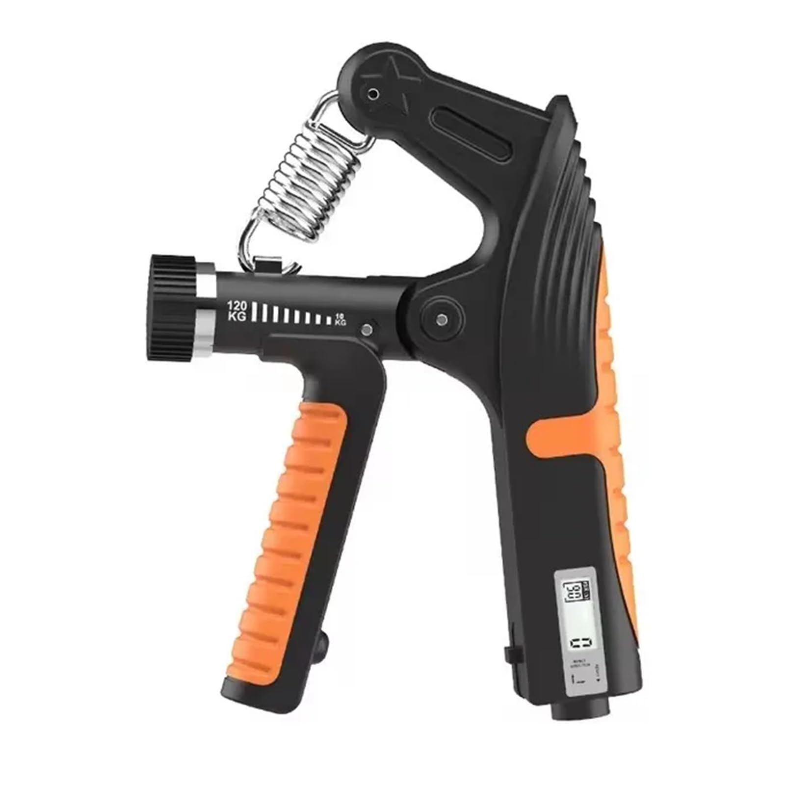 FLYIODFCXV Wrist trainer, 5-120kg Hand Strengthener Adjustable Muscle Recovery Fitness Strength Exercise Handgrip(Elec 10-120Kg-C2)