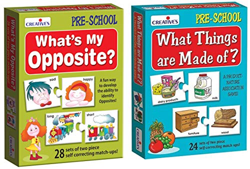 Image of What's My Opposite & What Things are Made of Combo