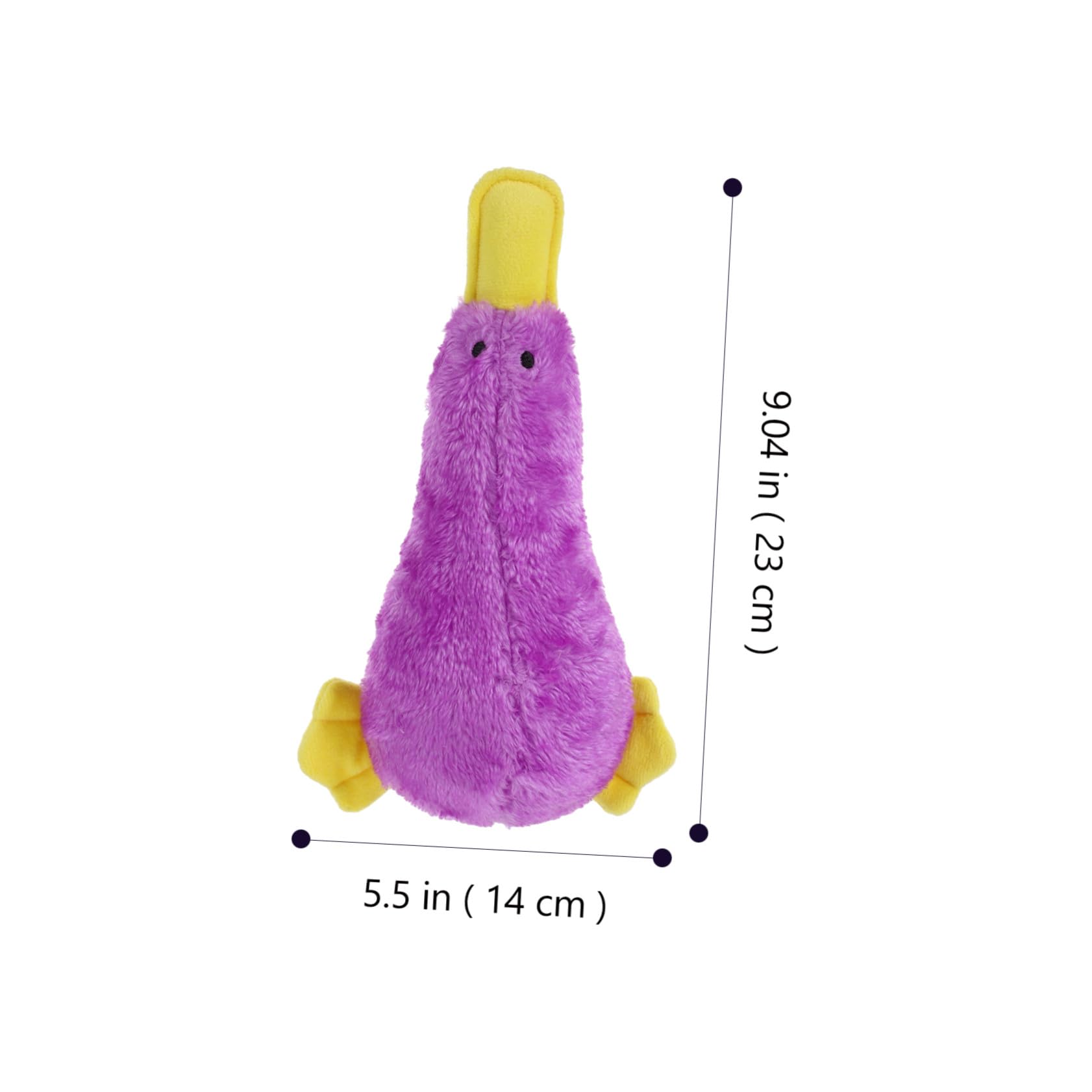 ORFOFE Jouet à Mâcher pour Chien Qui Couine Jouet Peluche pour Chien pour Chiot pour Animal de Compagnie