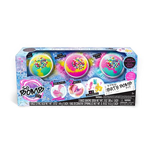 Canal Toys So Bomb Diy Bath Kit - Fizzy - 3 Pack, Multicolor #TOP3