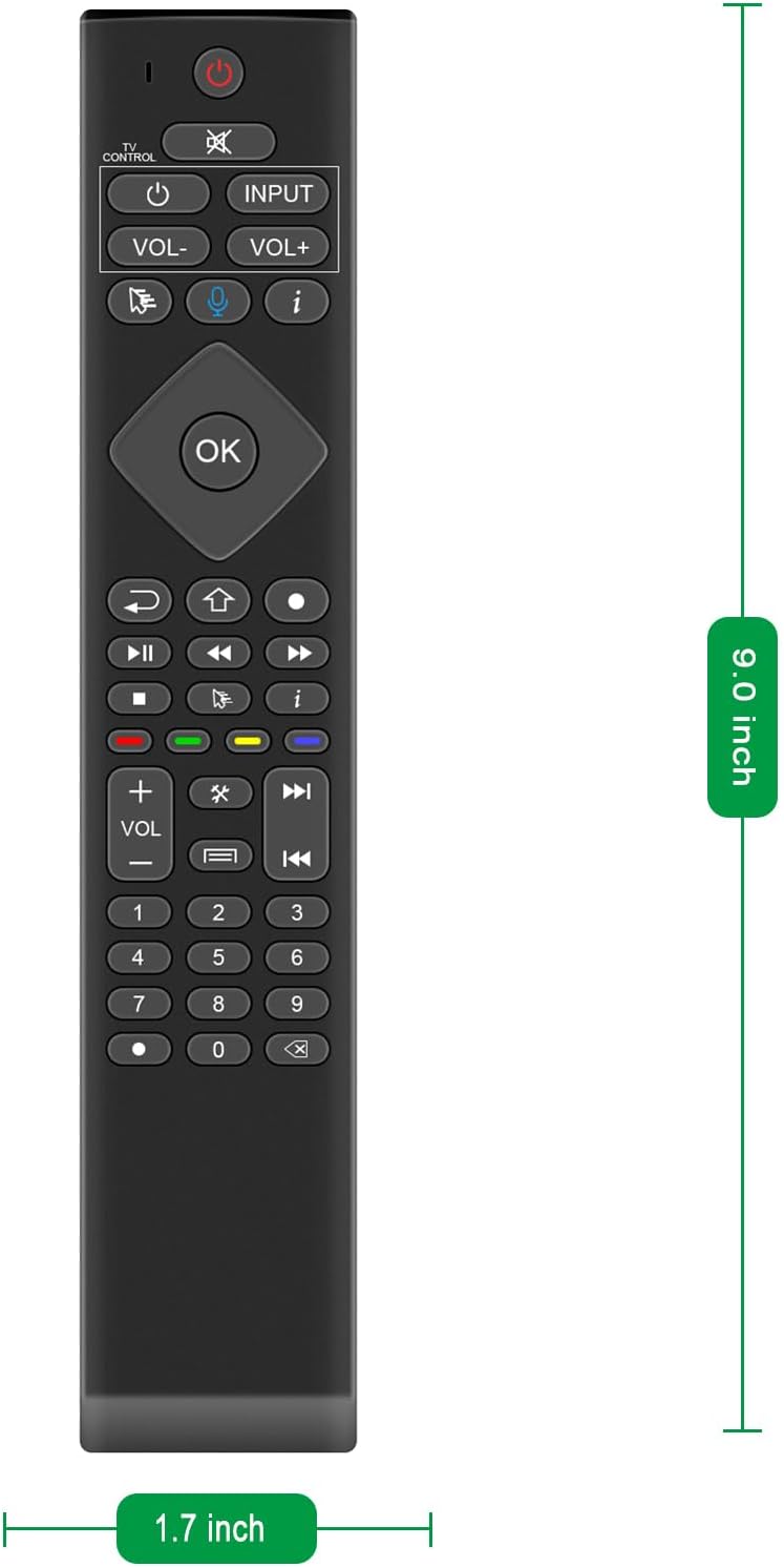 RC-200 Voice Replacement Remote Control Compatible with Superbox S5 Pro, S3 Pro, S5 Max, S4 Pro Android TV Box