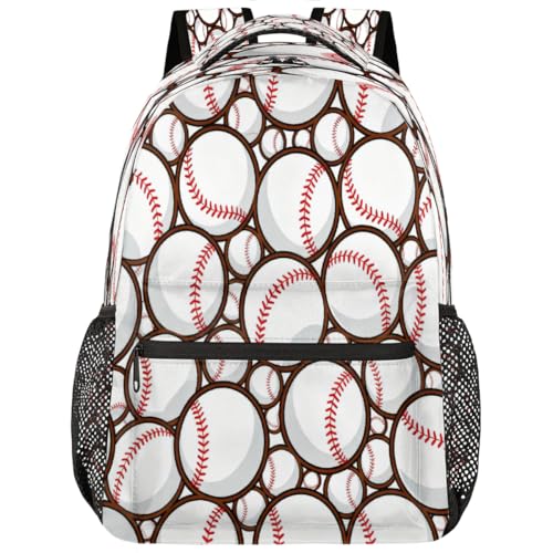 Mochila escolar de viaje ergonómica y bolsa de béisbol ligera para estudiantes y adolescentes