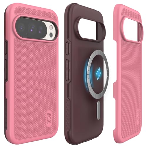 Image of TUDIA MergeGrip Magsafe Compatible for Pixel 10 & 10 Pro Case - Smokey Pink