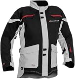 Firstgear TPG Rainier Men's Motorcycle Jacket (Black/Silver, Large) Firstgear TPG Rainier Men's Motorcycle Jacket (Black/Silver, Large)