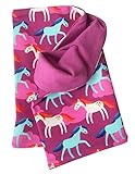 Pony / Pferdchen pink/beere, innen einfarbig pink. Zum Wenden.