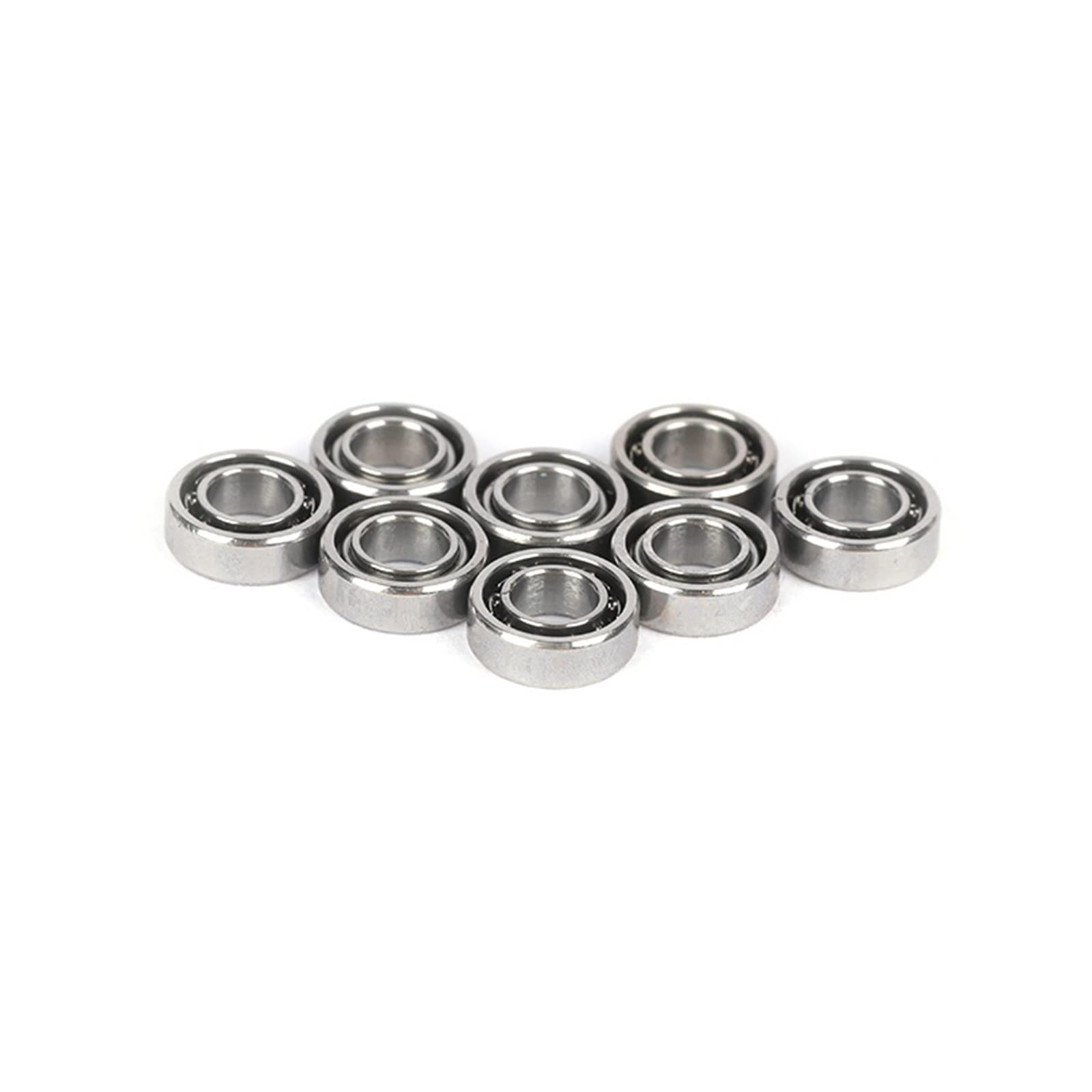 Cojinetes de Bolas de Ranura Profunda 10 rodamientos de Bolas de Acero Inoxidable 3x6x2 rodamientos de Bolas Abiertos