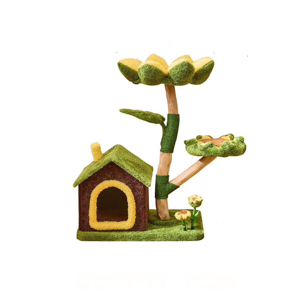 Centro de Actividades para Gatos Árbol for Gatos, Torre for con apartamento for, de Interior, Varios Pisos, columnas y parterres