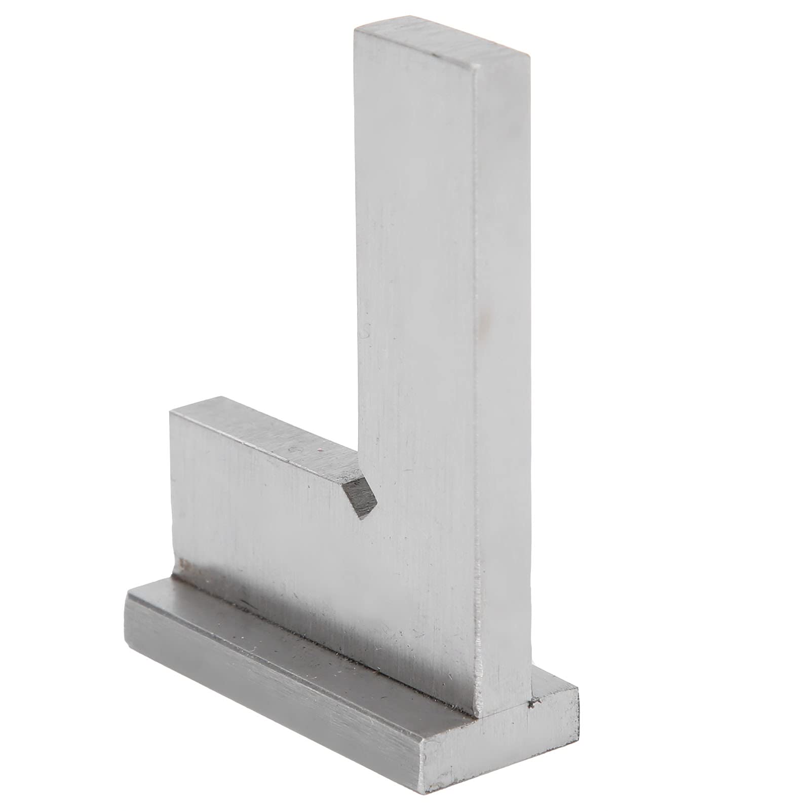 Stainless Steel Right Angle Ruler, Stainless Steel Right Angle Measuring Ruler Engineer Tool, High Accuracy, 5mm Thickness, for Detecting, Rulers