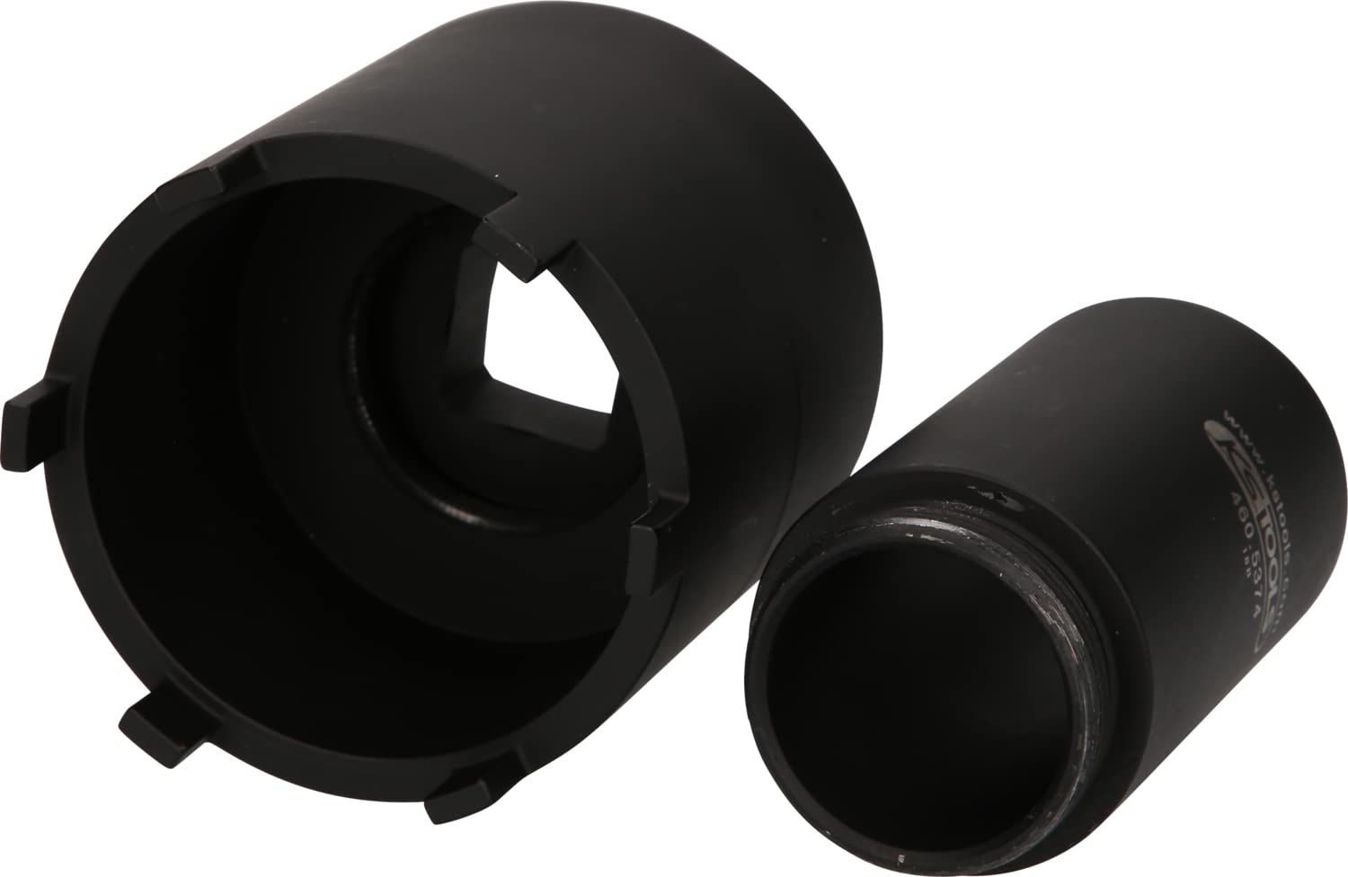 KS Tools 460.5625 Zestaw kluczy do nakrętek zabezpieczających z rurą prowadzącą do Mercedesa, Ø 63 mm , 2-szt