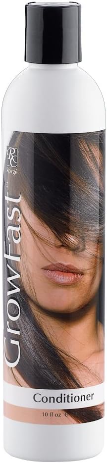 Rozge GrowFast Cosmeceutical Conditioner, Unisex, Hair Vitamins and Biotin for Faster Hair Growth, Vitalize Hair System and Hair Loss Treatment, 10 fl., Made in U.S.A
