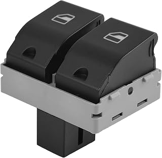 Electric Master Power Window Switch For VW For Seat Ibiza For Cordoba 6L2 For POLO 9N For Fox 2001-2009 6Q0 959 858 6Q0959858 Front Car Electric Window Master Lifter Control Switch Window Control Swit