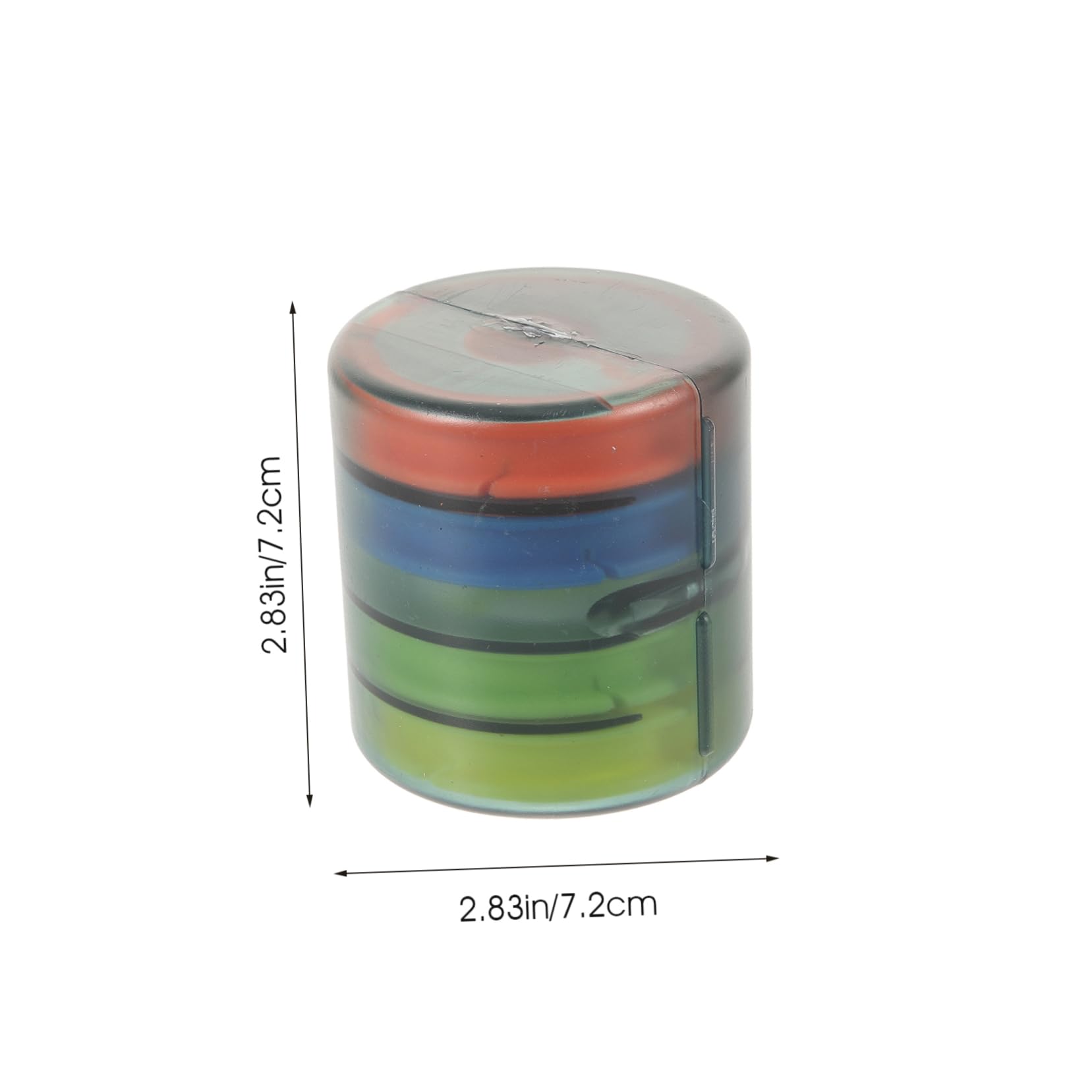 NAMOARLY Fishing Line Organizer Round Reel Spools for Fishing Line Storage Lightweight and Durable Design for Freshwater Saltwater Use Random Color Options