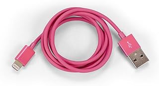 I/OMagic 4ft Lightning Cable USB Compatible with All Apple Lightning Devices, Red