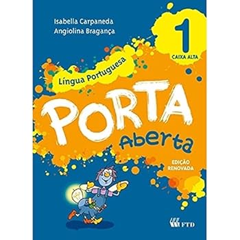 Paperback Porta Aberta: L’ngua Portuguesa - 1¼ Ano Caixa Alta [Portuguese_Brazilian] Book