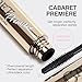 Vivienne Sabó Cabaret Premiere Black Mascara, Volume and Length, Defining, Curling, No Flaking, No Clumping, Smudge Proof, Washable, Cruelty-Free, Made in Europe, (01 Black), 0.6 Fl Oz, 2 Pack