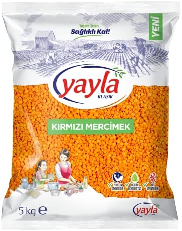 Yayla Kırmızı Mercimek 5 kg