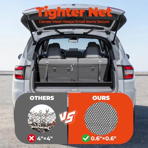 Image of 3-Layer Cargo Net for Honda CR-V 2017-2026, Zoned Storage Trunk Net