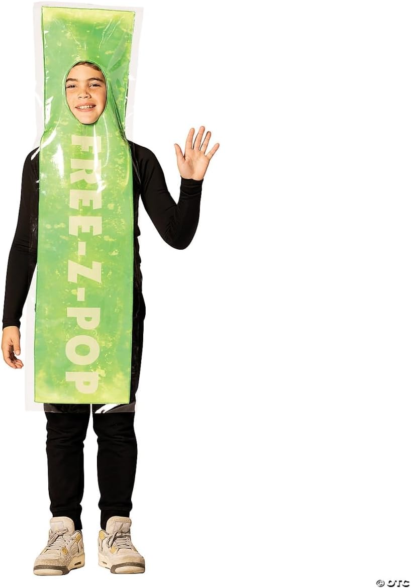 Rasta Imposta FREEE-Z-POP アイスポップ ハロウィンコスチューム 男の子と女の子 子供サイズ 7-10