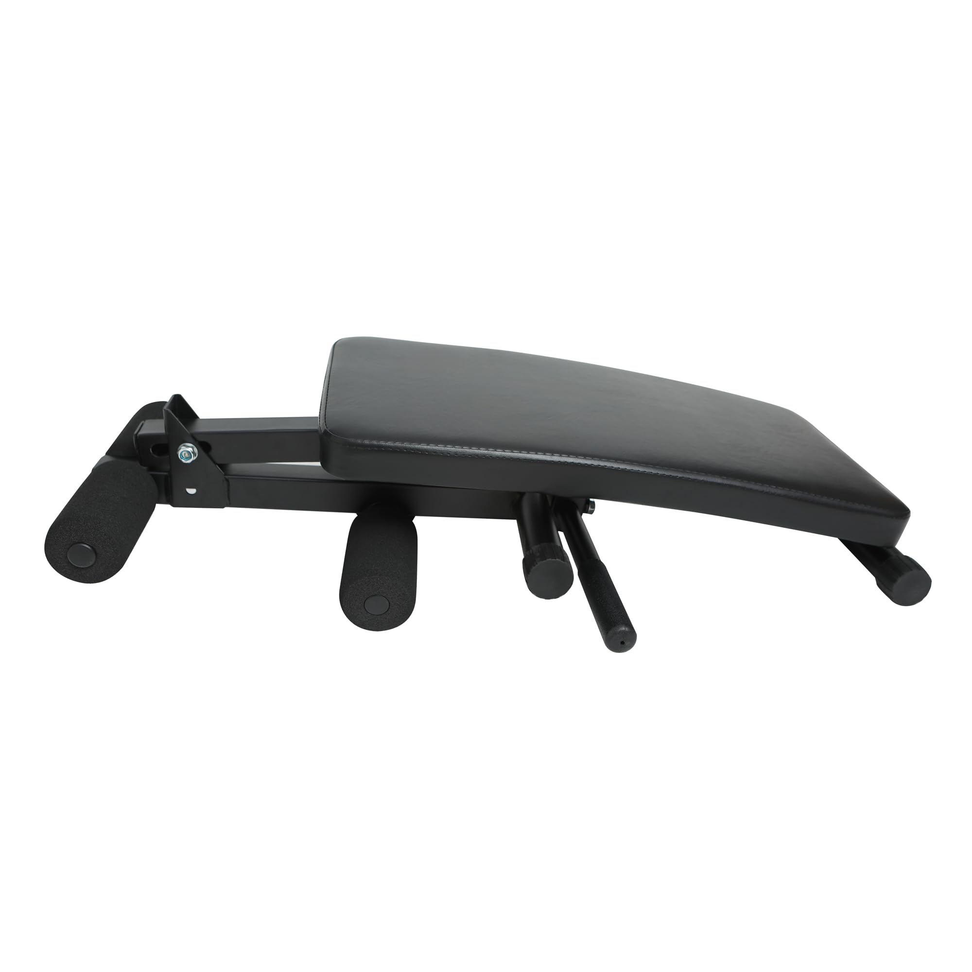 Rebel Active RBA-2005 Banc de poids réglable et pliable pour exercices abdominaux Noir