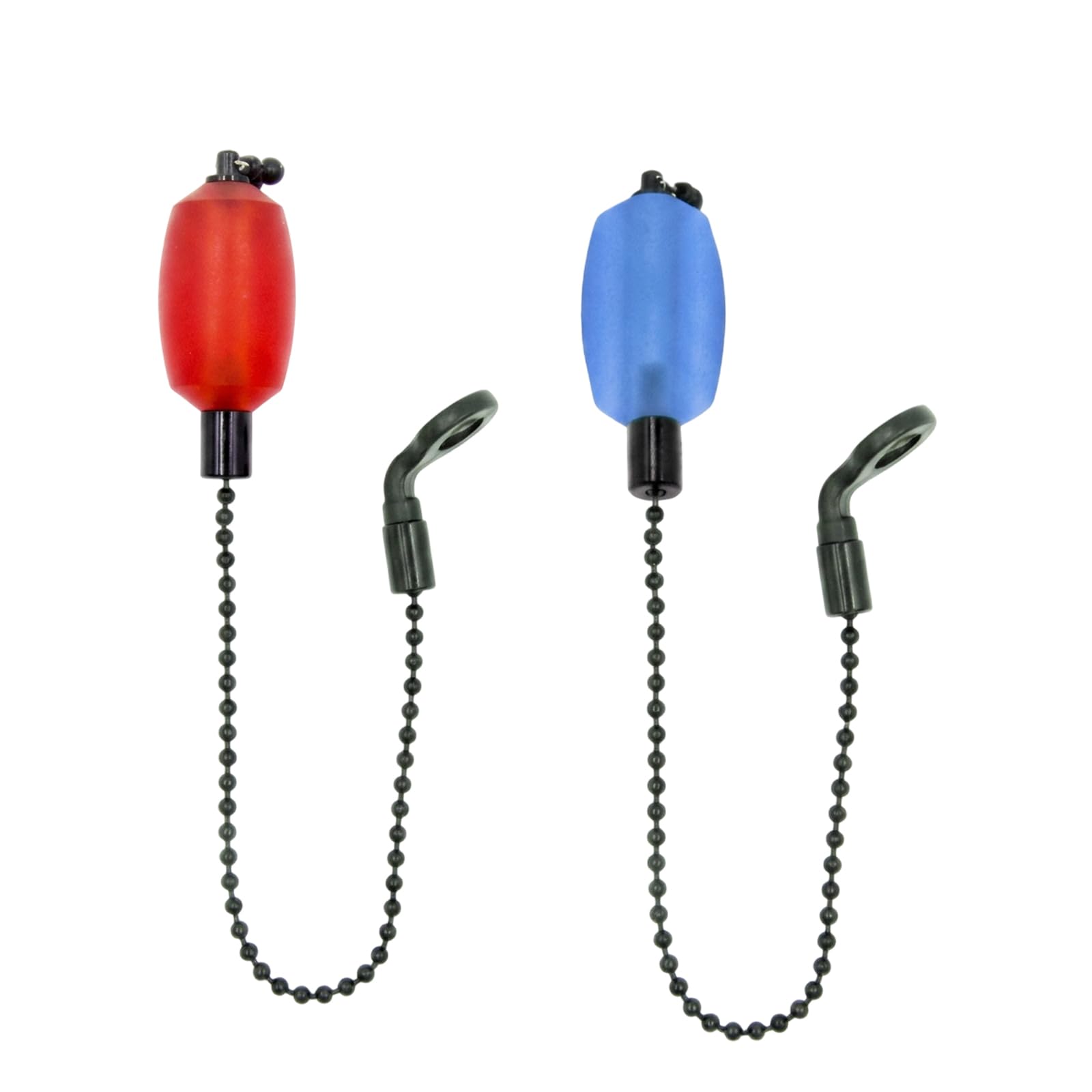 KFSCIP Carp Fishing Bobbins Bite Alarm Indicators, 2-Piece European Style Multi-Colour Design, 28 cm Length 36.8 g Weight, Blue and Red Options for Enhanced Fishing Visibility and Bite Detection