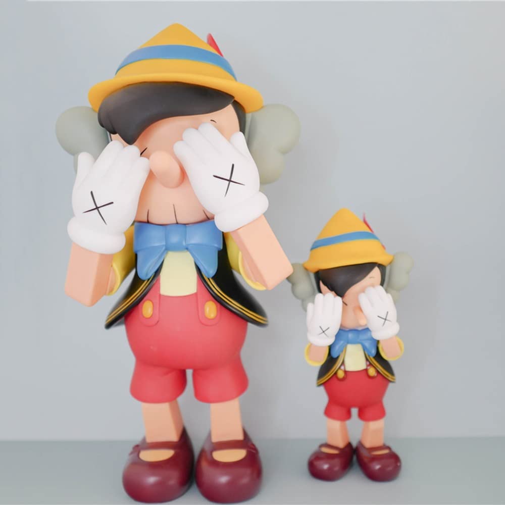 XX-Augen-Puppenspielzeug, Heim-Tischdekoration, Puppenornament for die Spielzeugsammlung „EIN guter Freund“.(47cm)