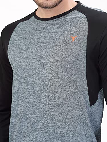 Image of TECHNOSPORT Men's Slim Fit Active T-Shirt - (MTP605 P) Pack of 1