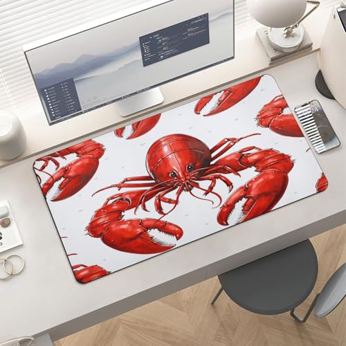 Red Lobster Pad para Escritorio Impermeable y Antideslizante miniatura 6