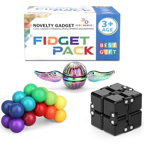 Dilabnda Sensory Fidget Toys Großpackung, 3er-Pack Cooles Gadget...