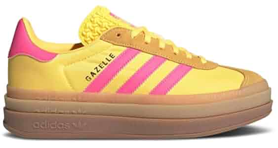adidas GAZELLE BOLD イエロー／ピンク adidas Gazelle Bold Damen Pink Yellow Sneaker | eBay