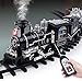 SOWOFA Treno per Fumatori Classico Telecomando per Bambini Treno Elettrico Set Pista Retro Modello di Treno a Vapore Giocattolo Regalo di Compleanno