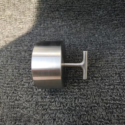 Prensa de acero inoxidable macizo pesada para sujetar planos y objetos 3